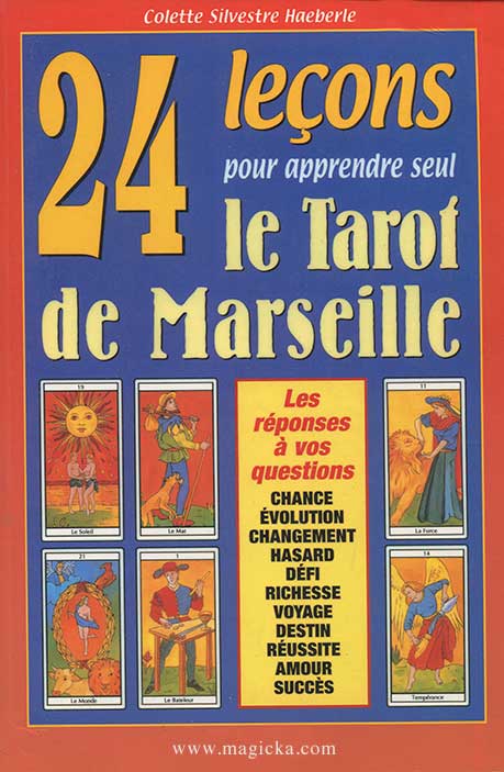livre 24 leçons pour apprendre seul le Tarot de Marseille